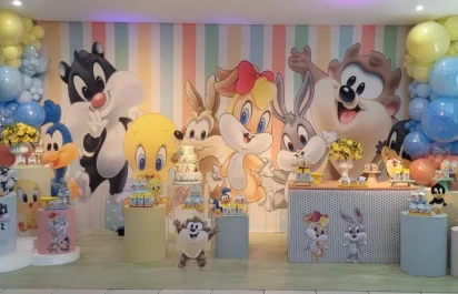 Decoração Baby Looney Tunes