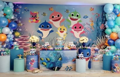 Decoração Baby Shark