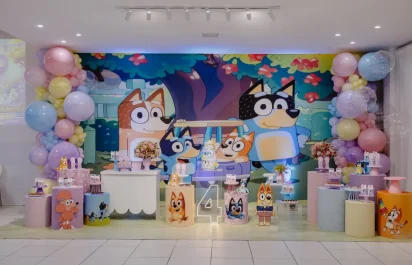 Decoração Bluey