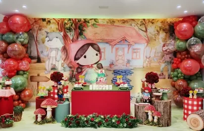 Decoração Chapeuzinho vermelho