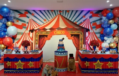 Decoração Circo festa infantil em belo horizonte
