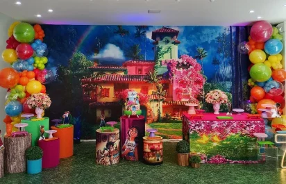 Decoração Encanto buffet infantil em bh