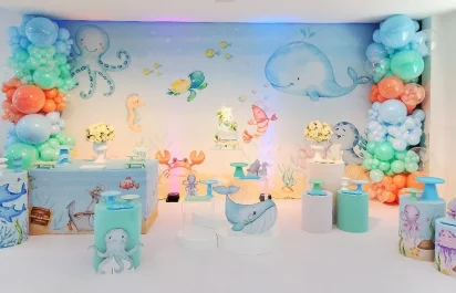Decoração Fundo do Mar