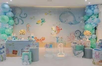 Decoração Fundo do mar
