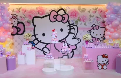 Decoração Hello Kitty