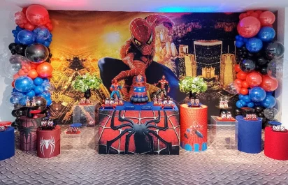 Decoração Homem Aranha Spider Man