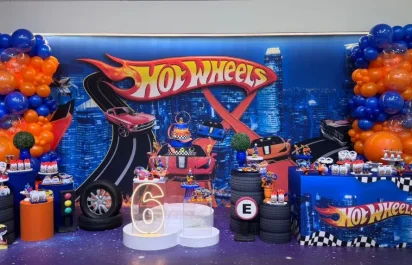 Decoração Hotweels