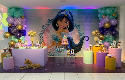 Decoração Jasmine Aladdin