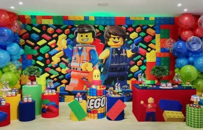 Decoração Lego