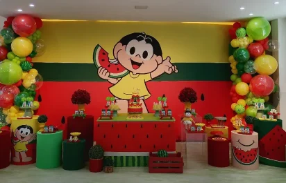 Decoração Magali Festa infantil em bh