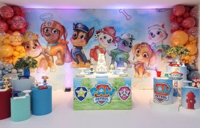 Decoração Patrulha Canina Paw patrol