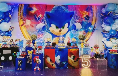 Decoração Sonic