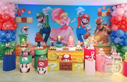 Decoração Super Mário