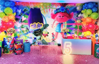 Decoração Trolls
