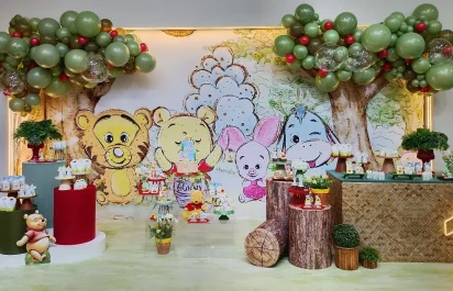 Decoração Ursinho Pooh