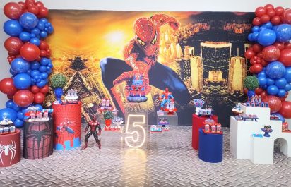 Decoração infantil Homem Aranha