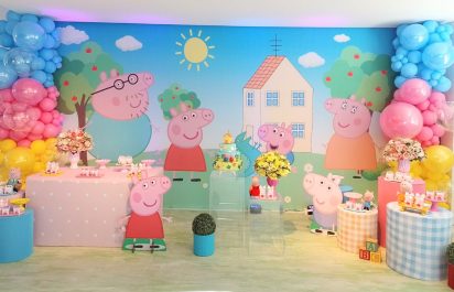 Decoração infantil Peppa Pig
