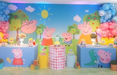 Decoração peppa pig