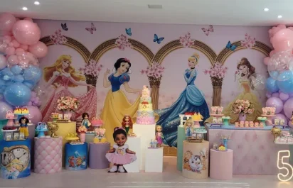 Decoração princesas em bh festa infantil