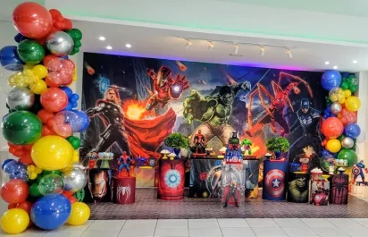 Vingadores decoração