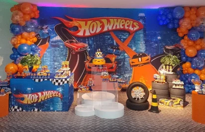 decoração Hotwheels