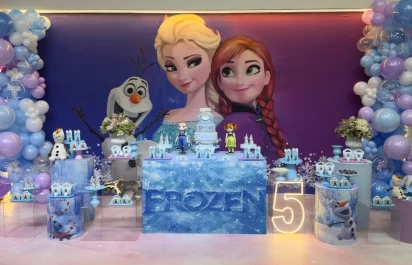 decoração frozen
